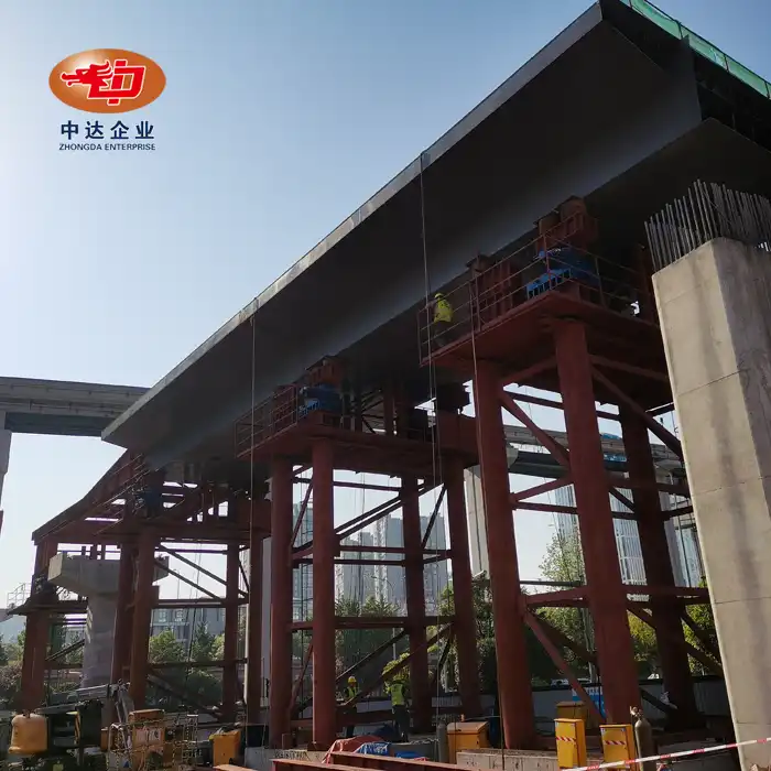 Long-Span Steel Box Girder Incremental Launching